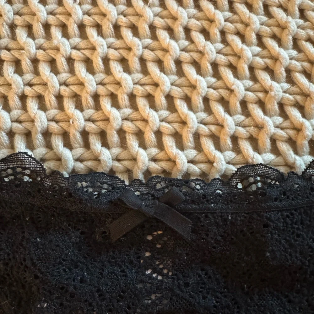Black Lace Victorias Secret Thong - Picture 2 of 5